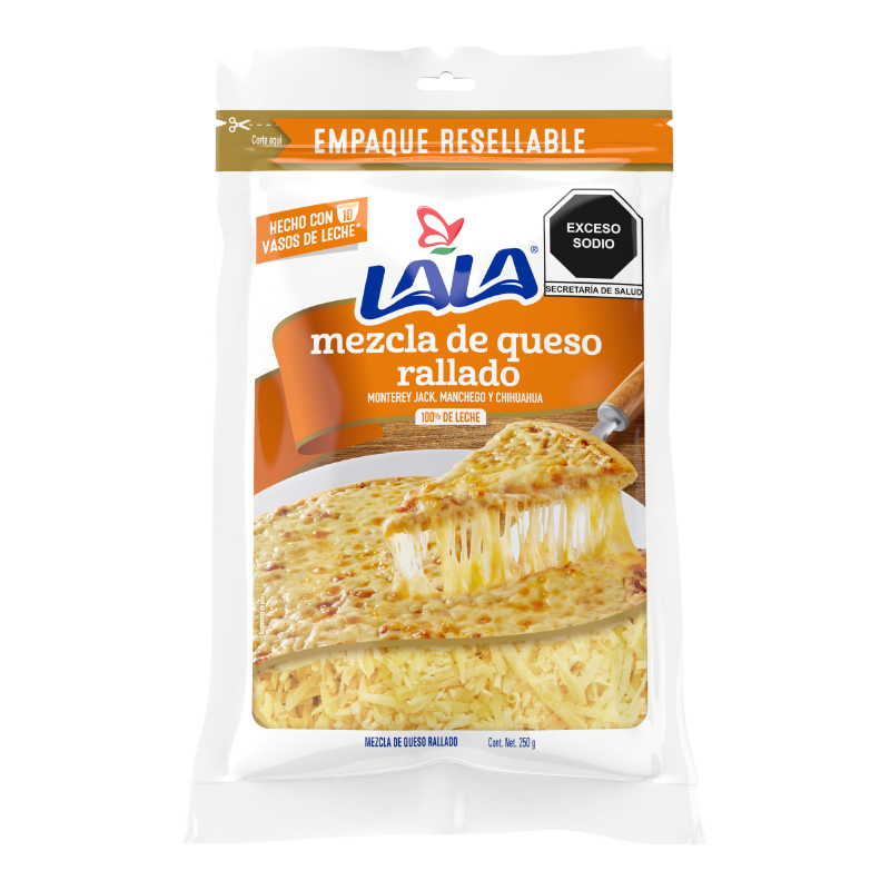 Queso Mezcla Lala® rallado